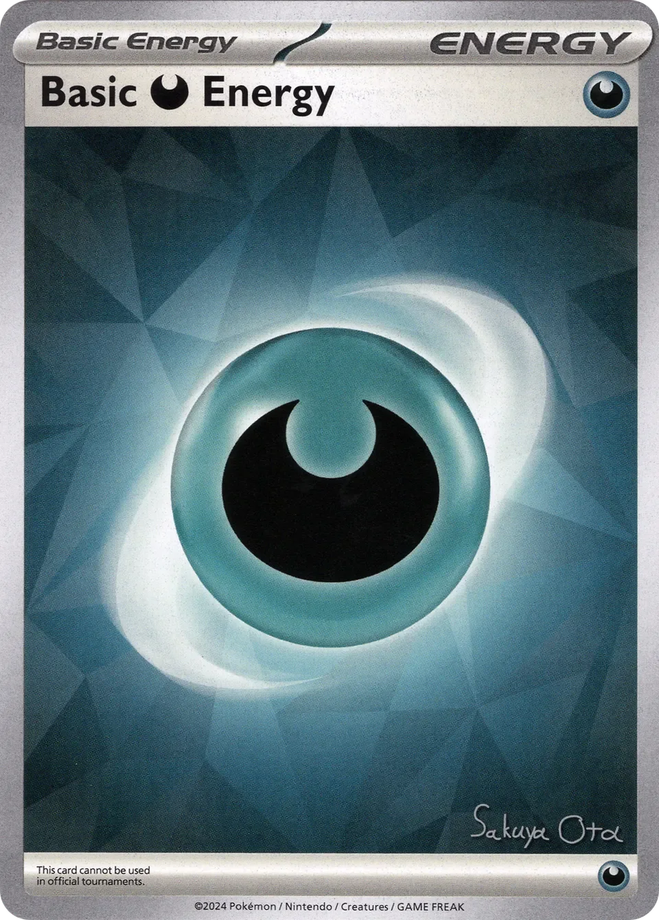 Basic Darkness Energy 「WC_DECK_2024_ANCIENT_TOOLBOX No. 024」「EN」
